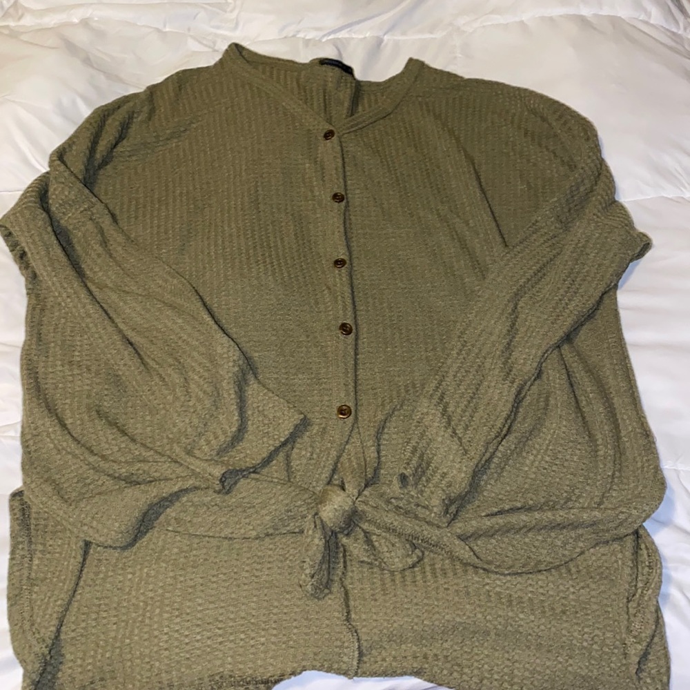 Waffle Knit Shirt